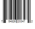 Barcode Image for UPC code 754826203472