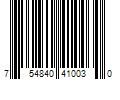 Barcode Image for UPC code 754840410030