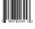 Barcode Image for UPC code 755037003943