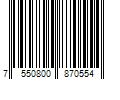 Barcode Image for UPC code 7550800870554