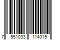 Barcode Image for UPC code 7551033114019