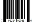 Barcode Image for UPC code 755284020380