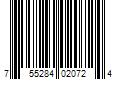 Barcode Image for UPC code 755284020724