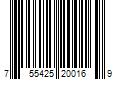 Barcode Image for UPC code 755425200169