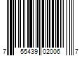 Barcode Image for UPC code 755439020067