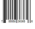 Barcode Image for UPC code 755558363656