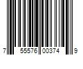 Barcode Image for UPC code 755576003749