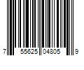 Barcode Image for UPC code 755625048059. Product Name: CRAFTSMAN 54-in Wood-Handle Action Hoe | CMXMLTP35323