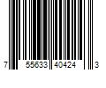 Barcode Image for UPC code 755633404243