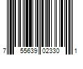 Barcode Image for UPC code 755639023301