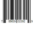 Barcode Image for UPC code 755639023929