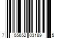 Barcode Image for UPC code 755652031895