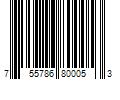 Barcode Image for UPC code 755786800053