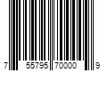 Barcode Image for UPC code 755795700009