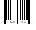 Barcode Image for UPC code 755795700054