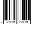 Barcode Image for UPC code 7559601220001