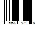 Barcode Image for UPC code 756587070218