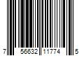 Barcode Image for UPC code 756632117745