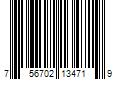 Barcode Image for UPC code 756702134719