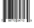 Barcode Image for UPC code 756770847139