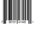 Barcode Image for UPC code 756791474451