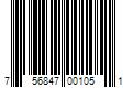 Barcode Image for UPC code 756847001051