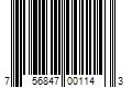 Barcode Image for UPC code 756847001143