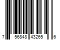 Barcode Image for UPC code 756848432656