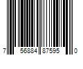 Barcode Image for UPC code 756884875950