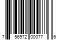 Barcode Image for UPC code 756972000776