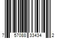 Barcode Image for UPC code 757088334342