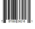 Barcode Image for UPC code 757088362161