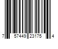 Barcode Image for UPC code 757449231754