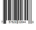 Barcode Image for UPC code 757528026448