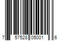 Barcode Image for UPC code 757528050016