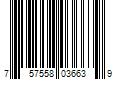 Barcode Image for UPC code 757558036639