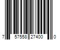 Barcode Image for UPC code 757558274000