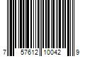 Barcode Image for UPC code 757612100429