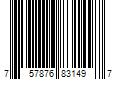 Barcode Image for UPC code 757876831497