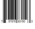 Barcode Image for UPC code 757876831503