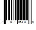 Barcode Image for UPC code 758073014980