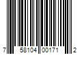 Barcode Image for UPC code 758104001712