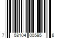 Barcode Image for UPC code 758104005956