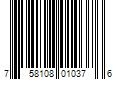 Barcode Image for UPC code 758108010376