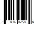 Barcode Image for UPC code 758302072798