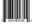 Barcode Image for UPC code 758330923550