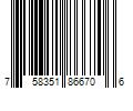 Barcode Image for UPC code 758351866706