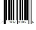 Barcode Image for UPC code 758365300456