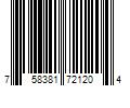 Barcode Image for UPC code 758381721204