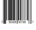 Barcode Image for UPC code 758385907857